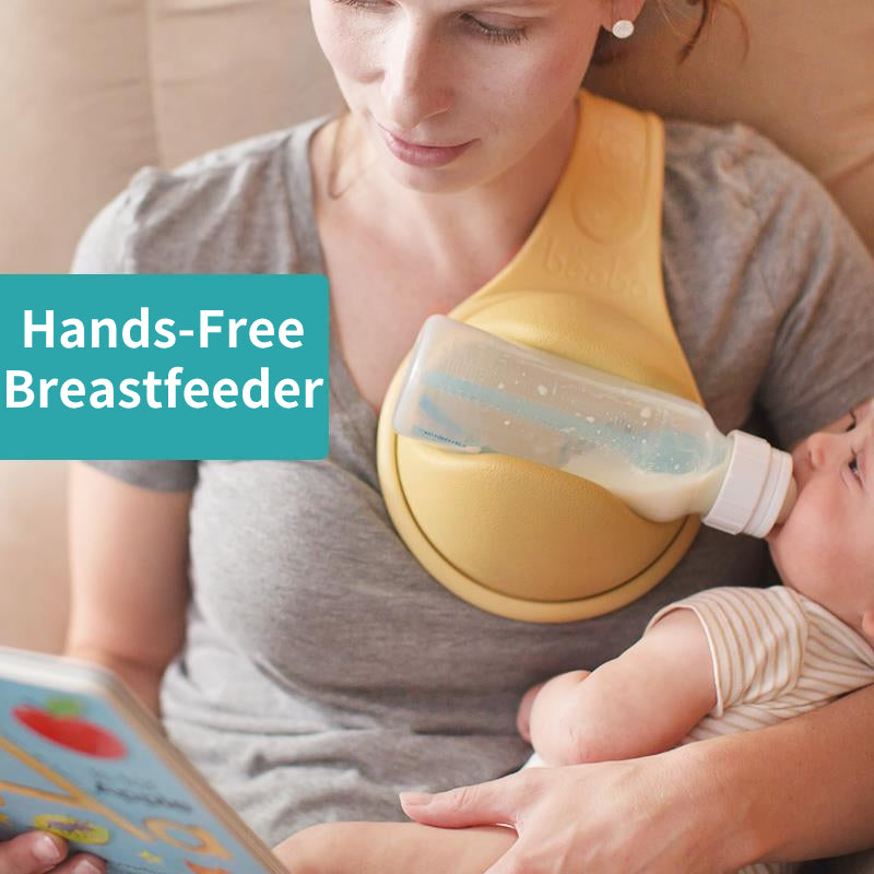 Hands Free Breast feeder，Feeding assistance tools，Suitable for most baby bottles