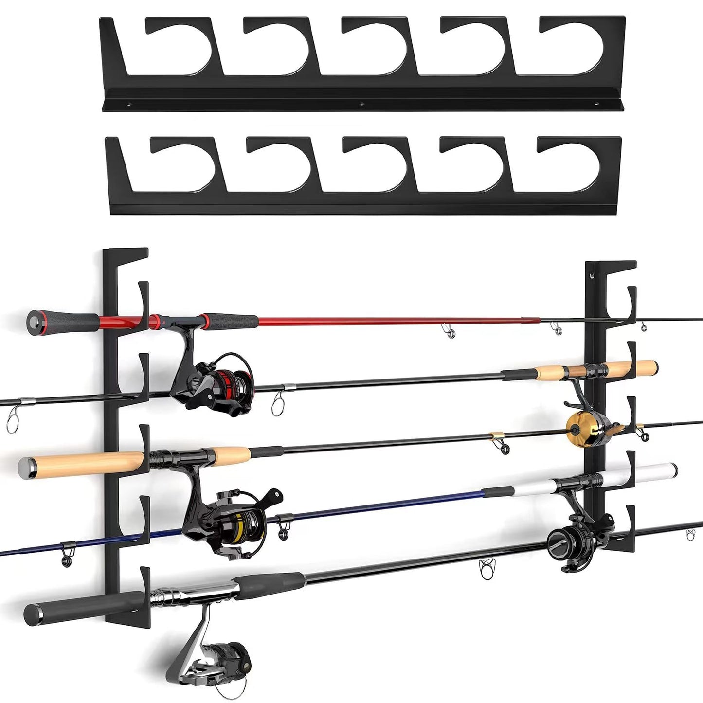 Fishing rod stand, fishing rod storage bag,sea fishing rod display rack,fishing shops fishing rod show