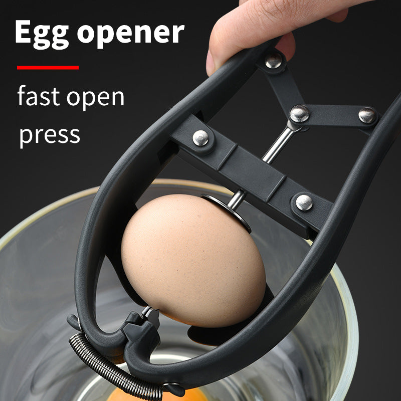 Egg opener, quick egg beater, egg shell opener, 304 stainless steel kitchen tool