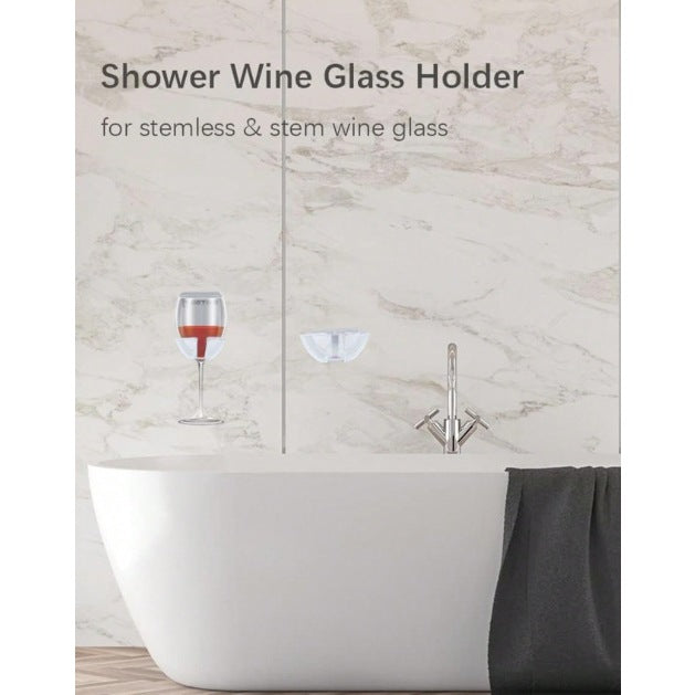 2PCS/1Pair Bathroom wine glass holder, bathroom wall mounted wine glass holder